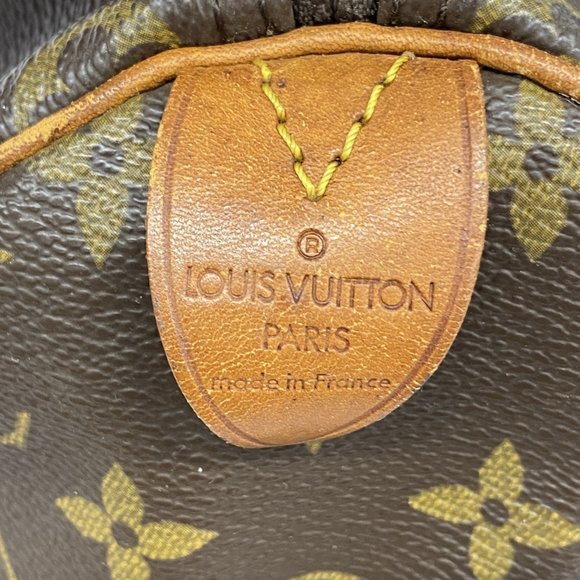 Louis Vuitton Handbag Monogram Speedy 30 M41108 Brown Ladies - Picture 5 of 13